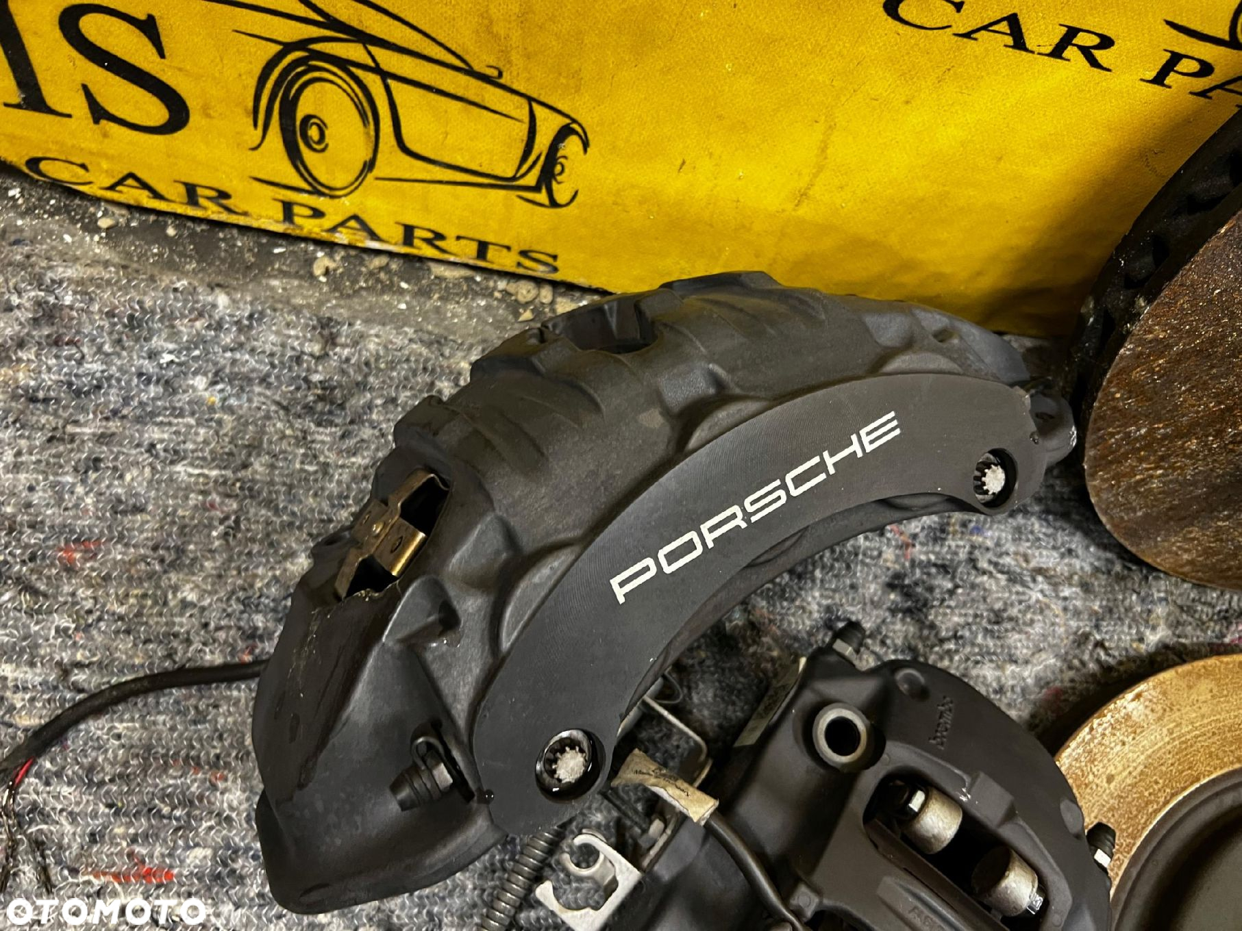HAMULCE KOMPLET ZACISKI TARCZE KLOCKI PRZÓD + TYŁ PORSCHE CAYENNE 9Y 9Y3 - 7