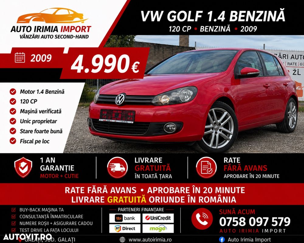 Volkswagen Golf 1.4 TSI Comfortline - 1