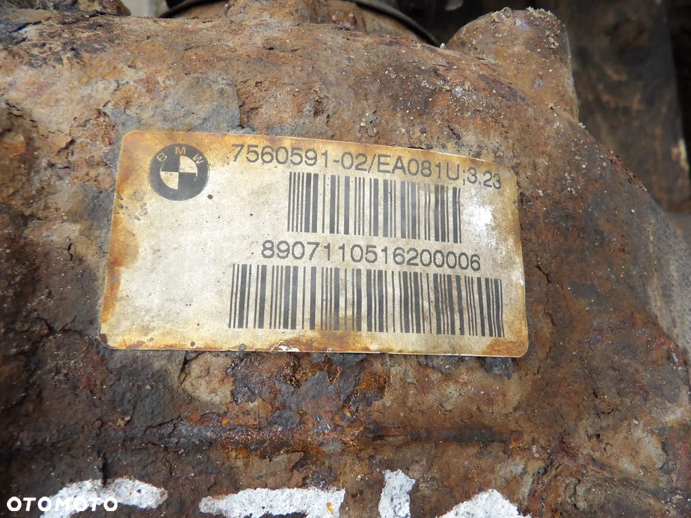 BMW - E60,E61 - 3,23 - KOMPLETNY TYLNY MOST - DYFERENCJAŁ - 7560591 - 2