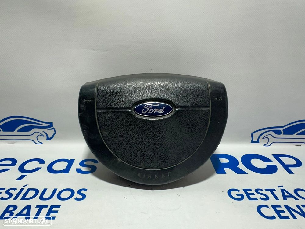 .Airbag Volante Guiador Original Ford Fiesta 5 Fusion 2S6AA042B85ALZHHA 2001 - 2012
