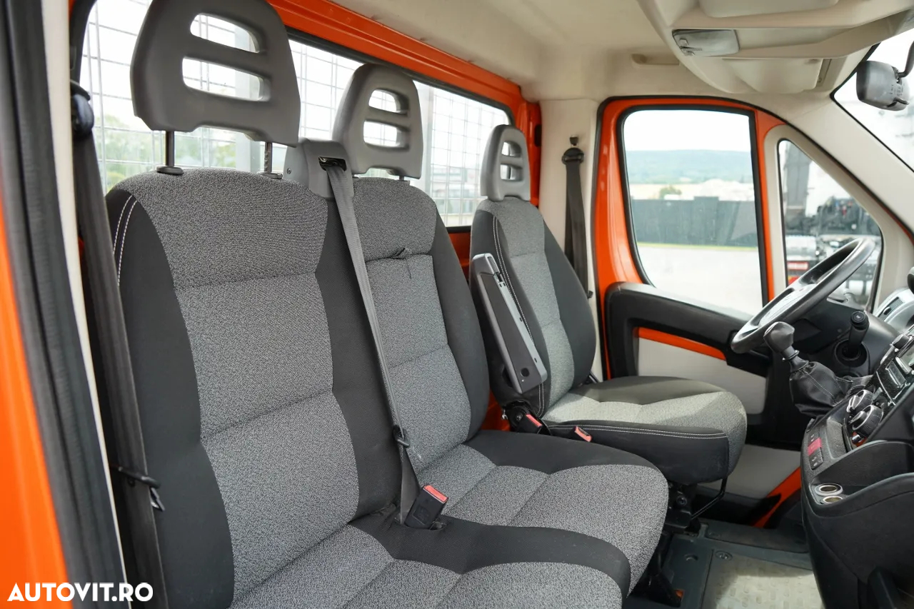 Fiat DUCATO / 2.3D / CAMION BASCULANTE ALUMINIU 3.2M / AER CONDIȚIONAT / KM 70.000 KM - 30