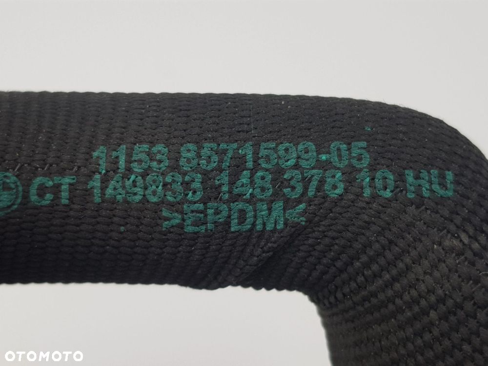 Przewód Rura Wąż wody BMW X5 G05 X6 G06 G30 B57 3.0d 8571599 - 5