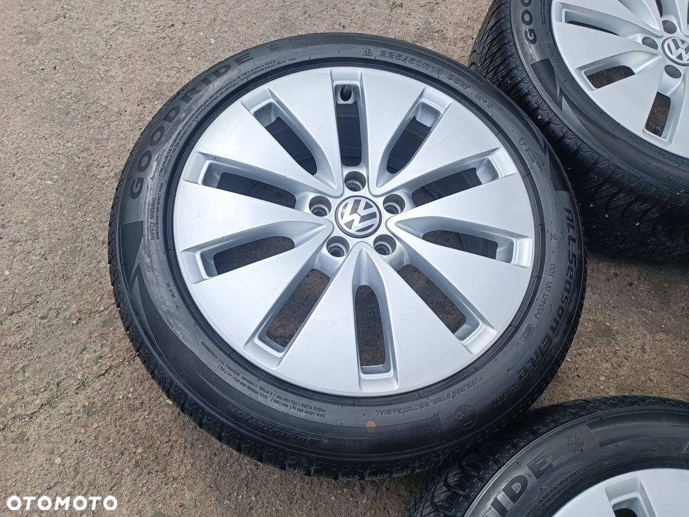 5x112 Alufelgi Felgi Aluminiowe 1K0 18 Koła całoroczne SKODA OCTAVIA II III 2 3 VRS SEAT LEON TOLEDO ALTEA VW PASSAT B5 B6 GOLF V VI VII 5 6 7 GTi Gtd TOURAN CADDY JETTA AUDI A4 B5 B6 A3 8P 8V Legnica ALU-RAD 225/50 - 8