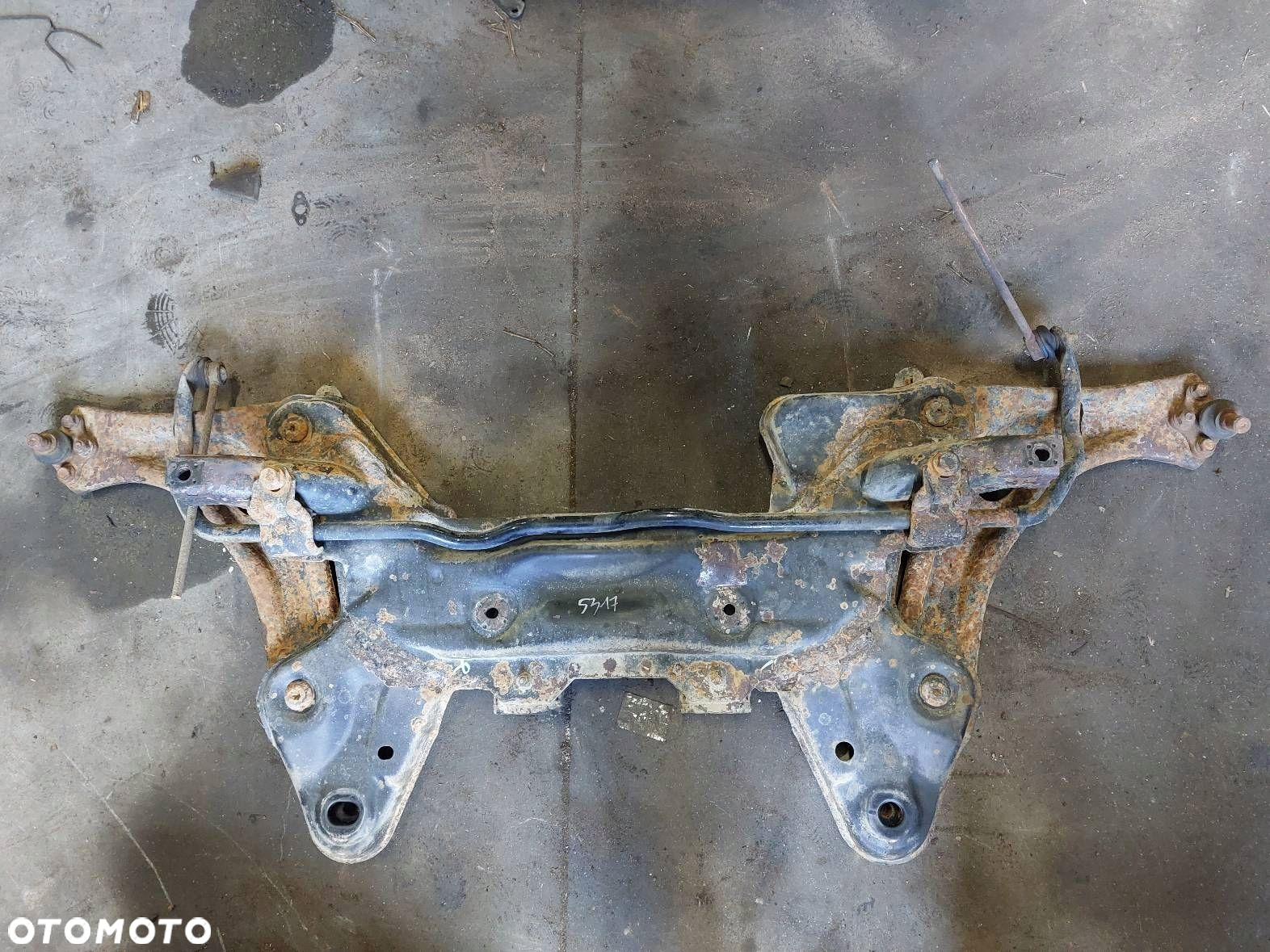 SANKI WÓZEK KOŁYSKA SILNIKA CITROEN C3 I 02-09r 1.4 HDI - 4