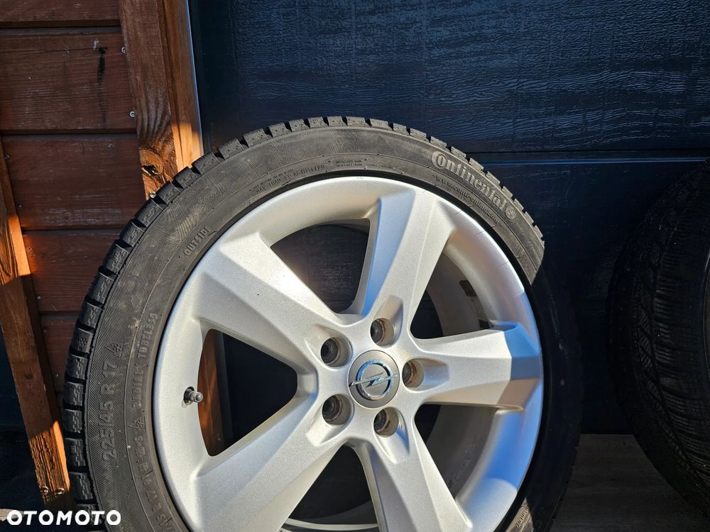 KOŁA FELGI ALUMINIOWE OPONY OPEL VECTRA C ASTRA H ZAFIRA B MERIVA B SIGNUM 17" 7J 5x110 ET35 225/45/17 - 13