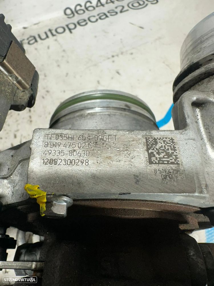 .Turbo IHI Mitsubishi Original BMW TF035HL 6BS-09GFT N47 N47D20 184cv 16v 8519475 - 9