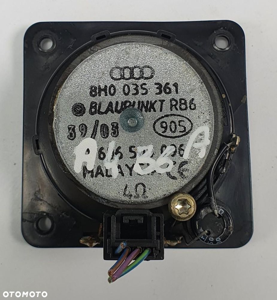 GŁOŚNIK DESKI KONSOLI PRZÓD AUDI A4 B6 8H0035361 - 2