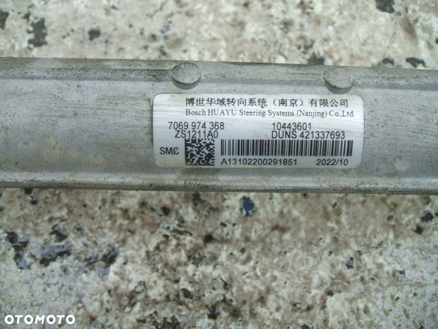 MG ZS PRZEKŁADNIA KIEROWNICZA MAGLOWNICA 7069974368 ZS1211AO 7069501311NE - 3