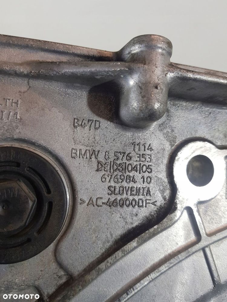 OBUDOWA ROZRZĄDU 8576353 BMW F30 F31 F10 F11 X3 2.0D B47D20A - 3