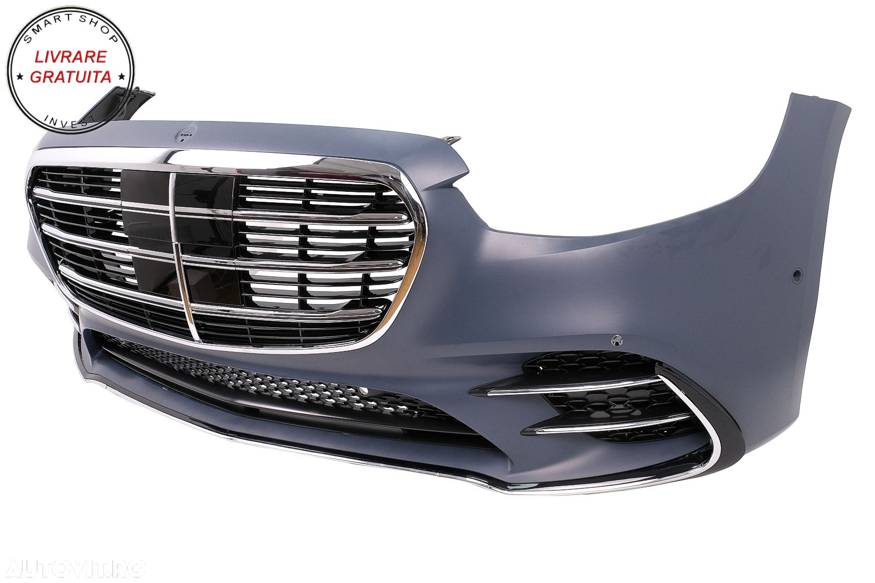 Kit Exterior Complet Mercedes S-Class W221 (2005-2013) Conversie Completa la W223 - livrare gratuita - 5