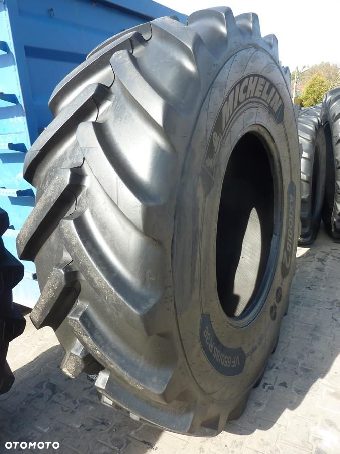Opona używana rolnicza 650/85R38 MICHELIN AXIOBIB 2; 6000zł W3829 - 7