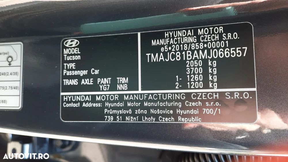Hyundai Tucson 1.6 l 150 CP 2WD 6MT Style - 10