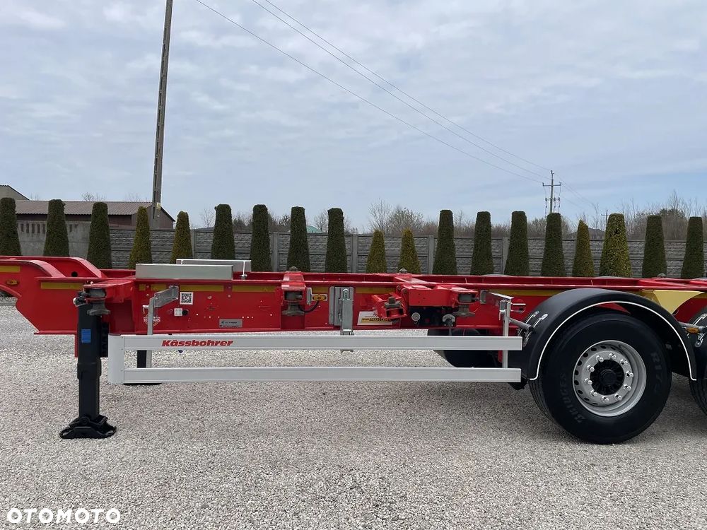 Kassbohrer K.SHG.AVH / 45-12 /27 EU / PODKONTENEROWA / STANDARD / 2023 / ROZSUWANE PODWOZIE PRZÓD I TYŁ / DO WSZYSTKICH T.KONTENERÓW / MAŁO UŻYWANA / SALON POLSKA / STAN JAK NOWY / - 20