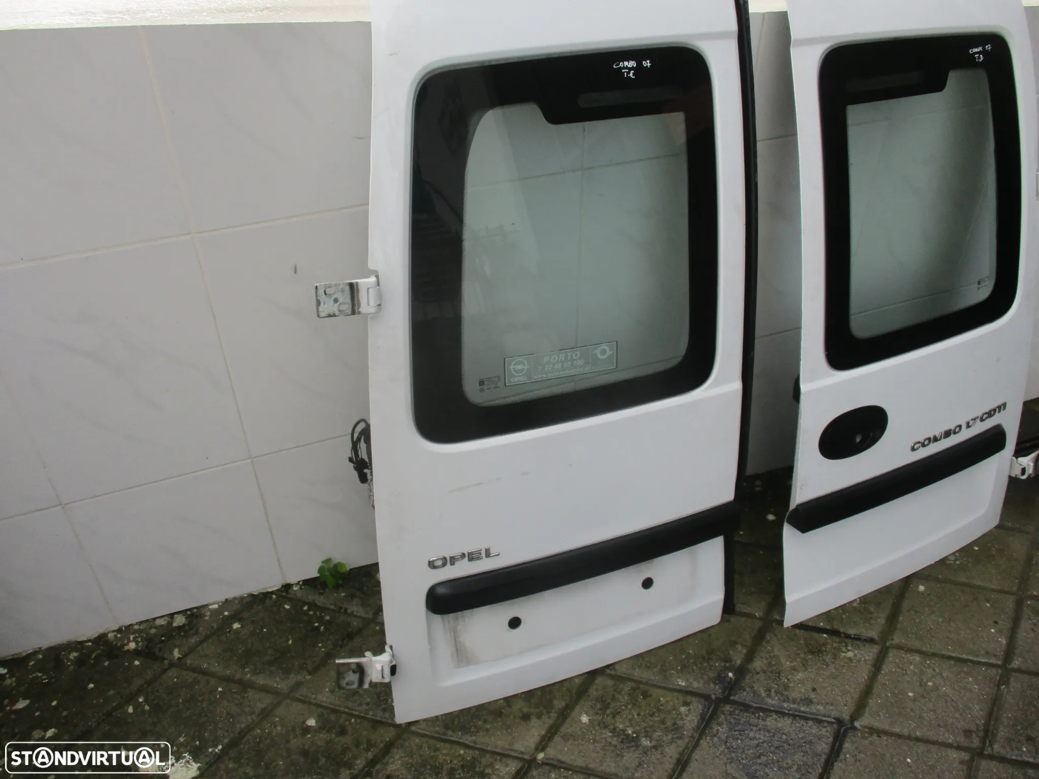porta traseira opel combo 2007 - 2