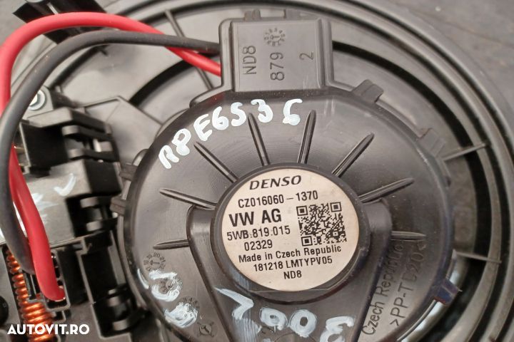 Ventilator aeroterma 5Q0907521F  5Q0907521F Skoda Octavia 3 [2013 - 2 - 4
