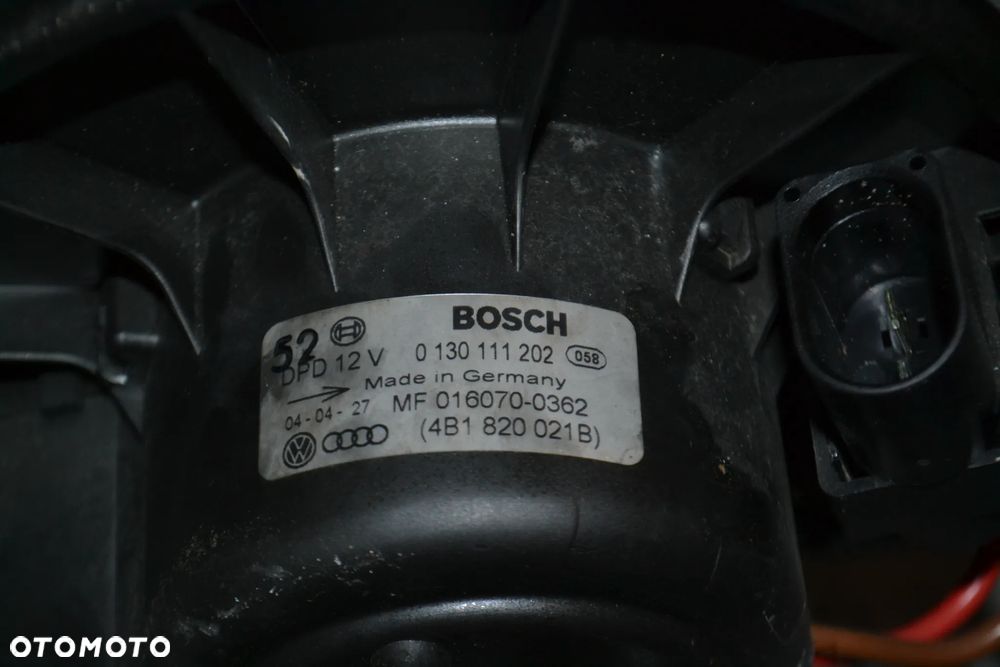 AUDI A6 C5 WENTYLATOR WNĘRZA NAWIEWU OGRZEWANIA KLIMATYZACJI 4B1820021B 0130111202 - 3