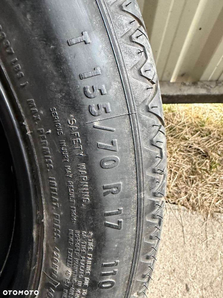 Koło dojazdowe 17 Mercedes E W212 W204 W205 W219 W213 dojazdówka zapasowe - 2