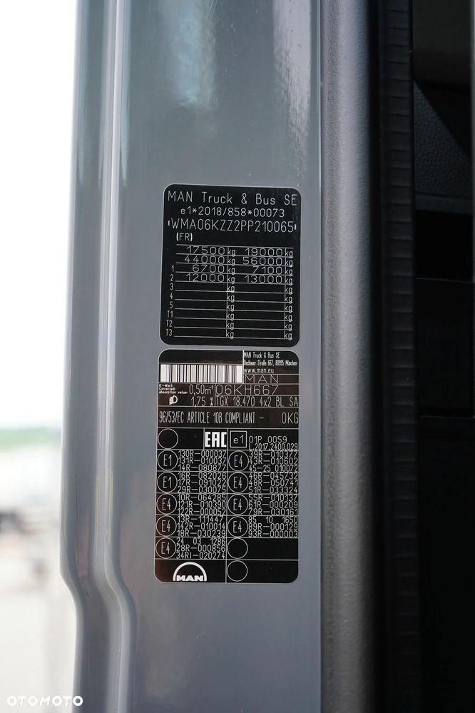 MAN TGX / 18.470 / EURO 6 / GX / ACC / RETARDER / I – COOL - 11