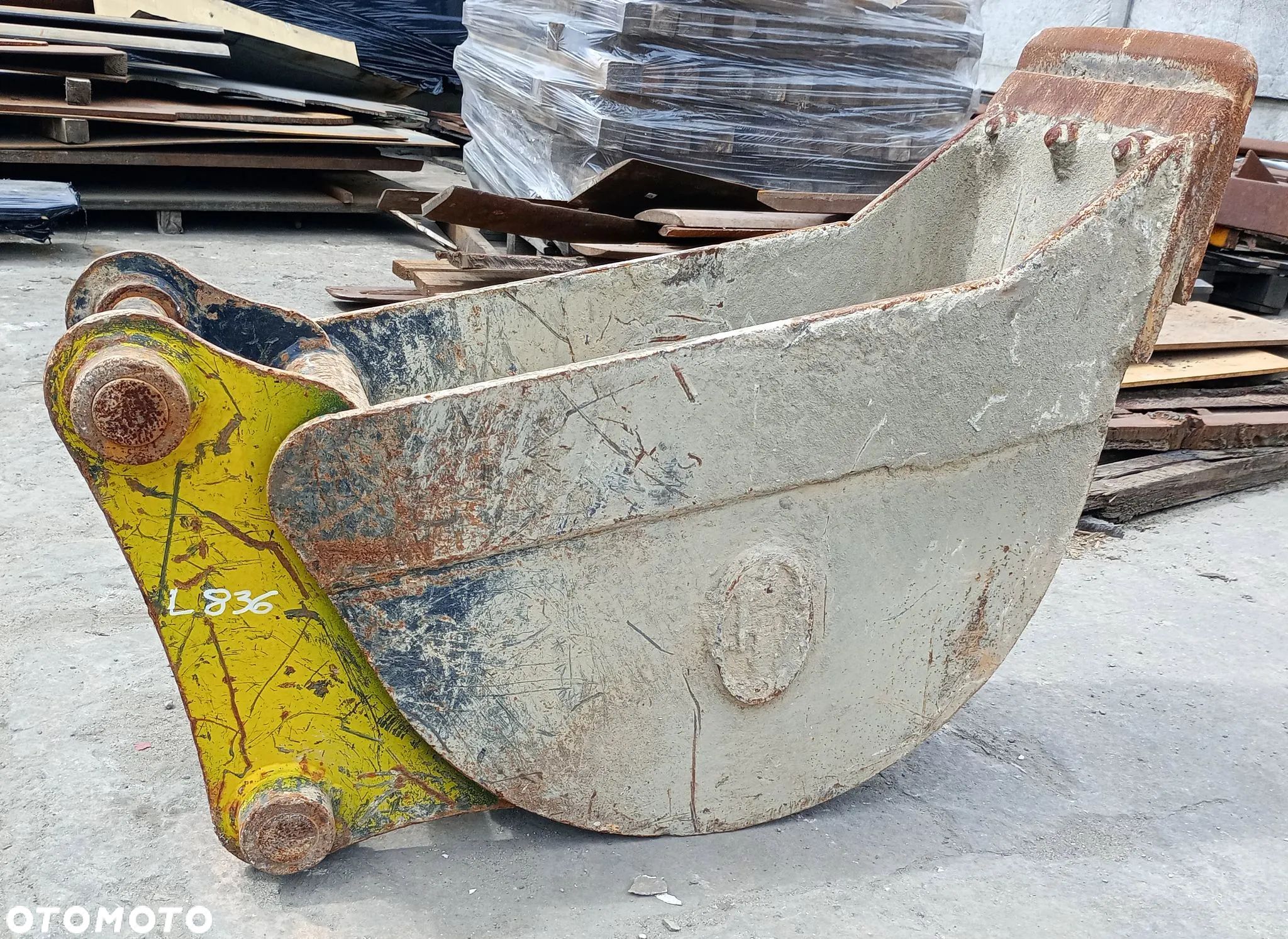ŁYŻKA KOPIĄCA z lemieszem Stricland 12", 4-6 Ton - 1
