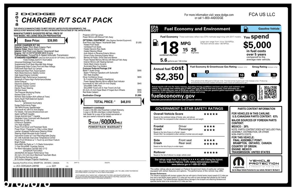 Dodge Charger Automatik R/T Scat Pack - 23