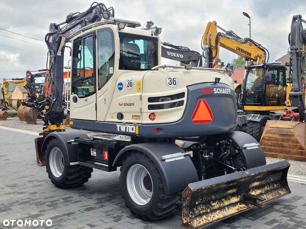 Schaeff Terex TW110 / ROTOTILT ze szczypcami / przebieg 3700h / bogate wyposażenie / - 7