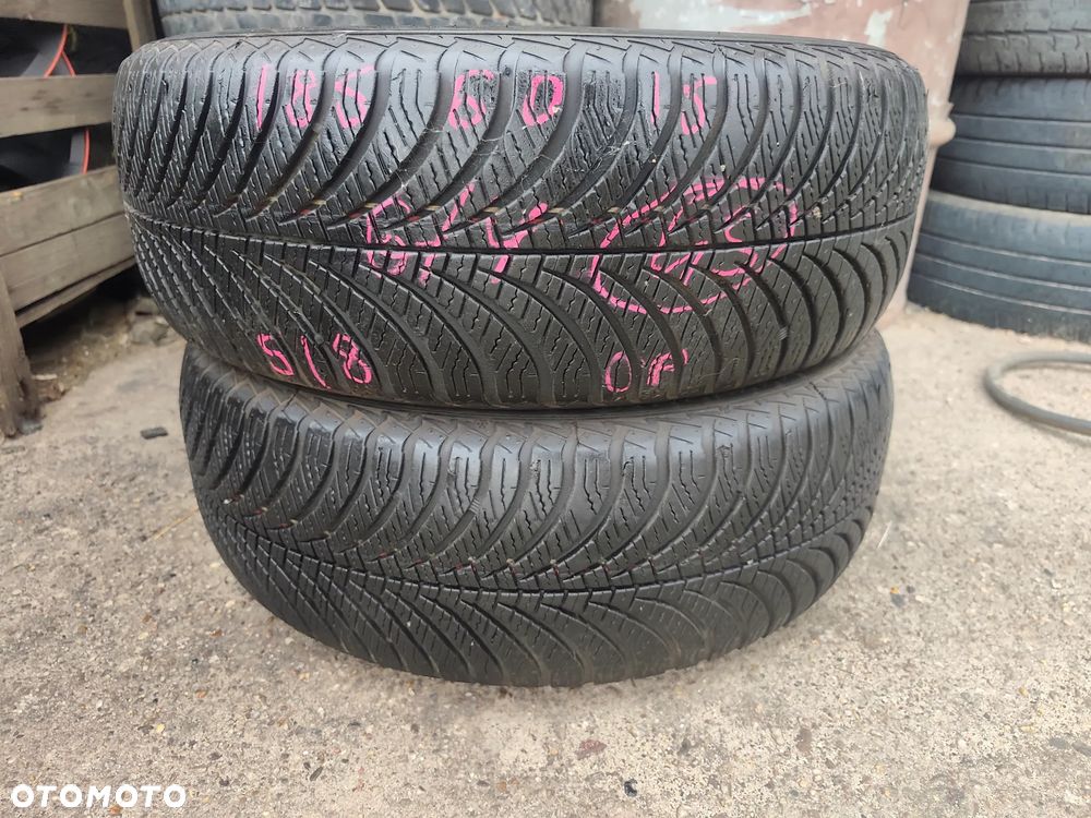 185/60R15 88H Opony Całoroczne Wielosezonowe Goodyear Vector 4Seasons Gen-2 5mm Legnica ALU-RAD 185/60 - 1