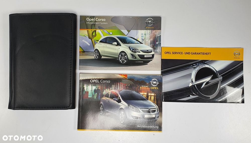 INSTRUKCJA OBSŁUGI + ETUI OPEL CORSA D - 1