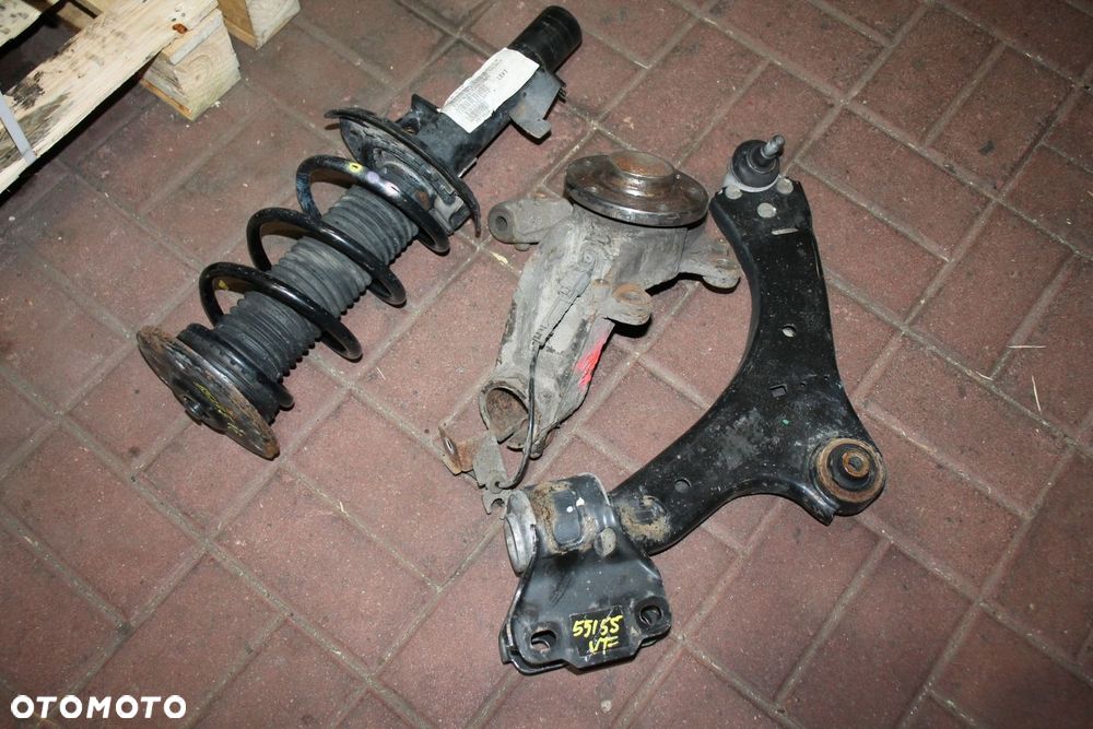 VOLVO V70 S80 V60 S60 LEWE ZAWIESZENIE, LEWA ZWROTNICA, LEWY WAHACZ - 2