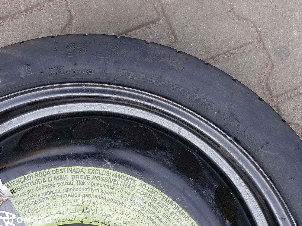 AUDI A4 B8 08-16r A5 8T KOŁO DOJAZDOWE 19 5X112 LEWAREK - 6