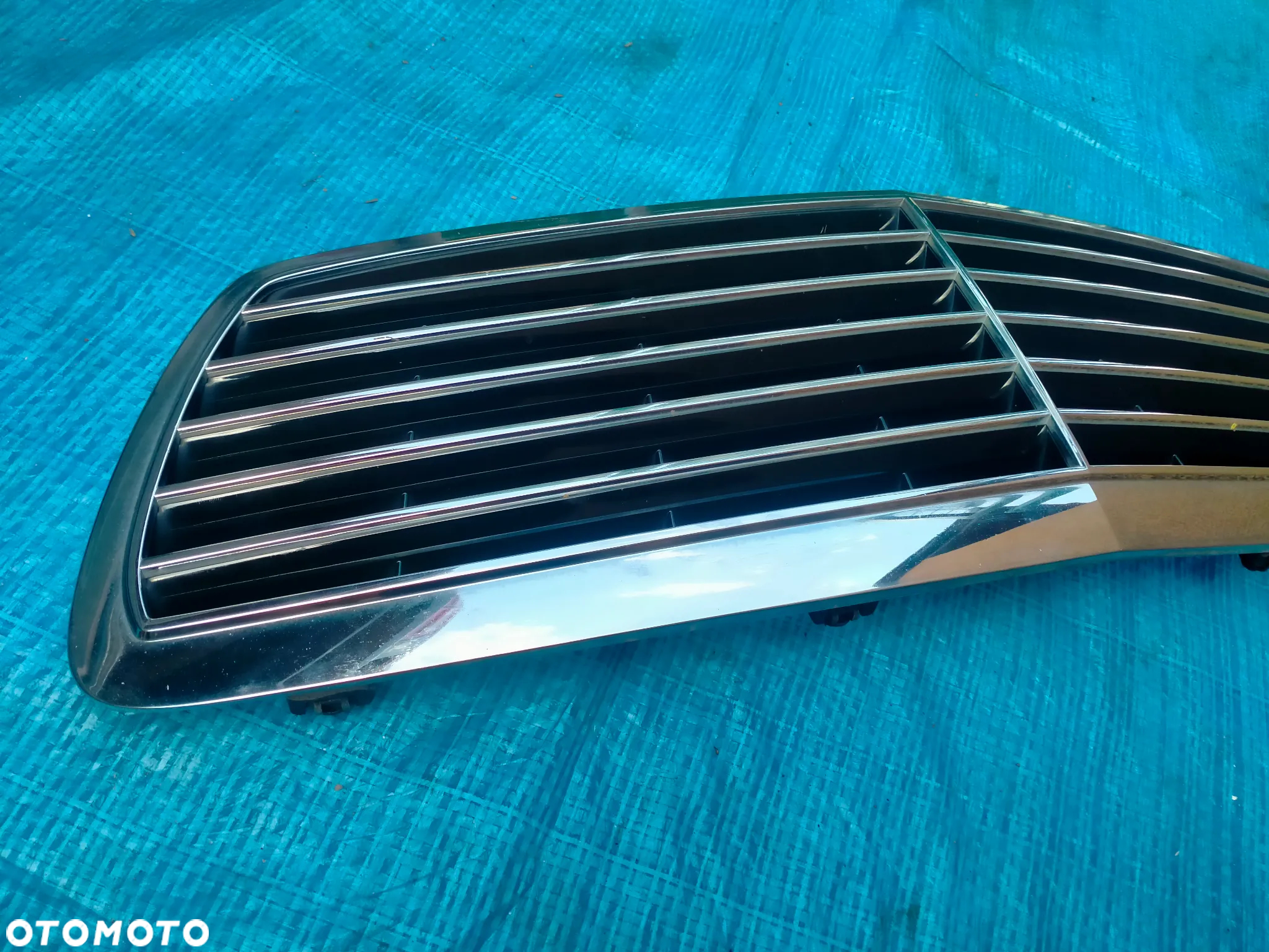 MERCEDES E klase W211 AVANTGARDE / GRIL / ATRAPA PRZEDNIA / CHROM ŁADNY / ORYGINAŁ - 4