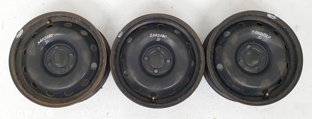 FELGA STALOWA 15 6J ET50 4X100 DACIA SANDERO II 6001549385 1SZT - 5