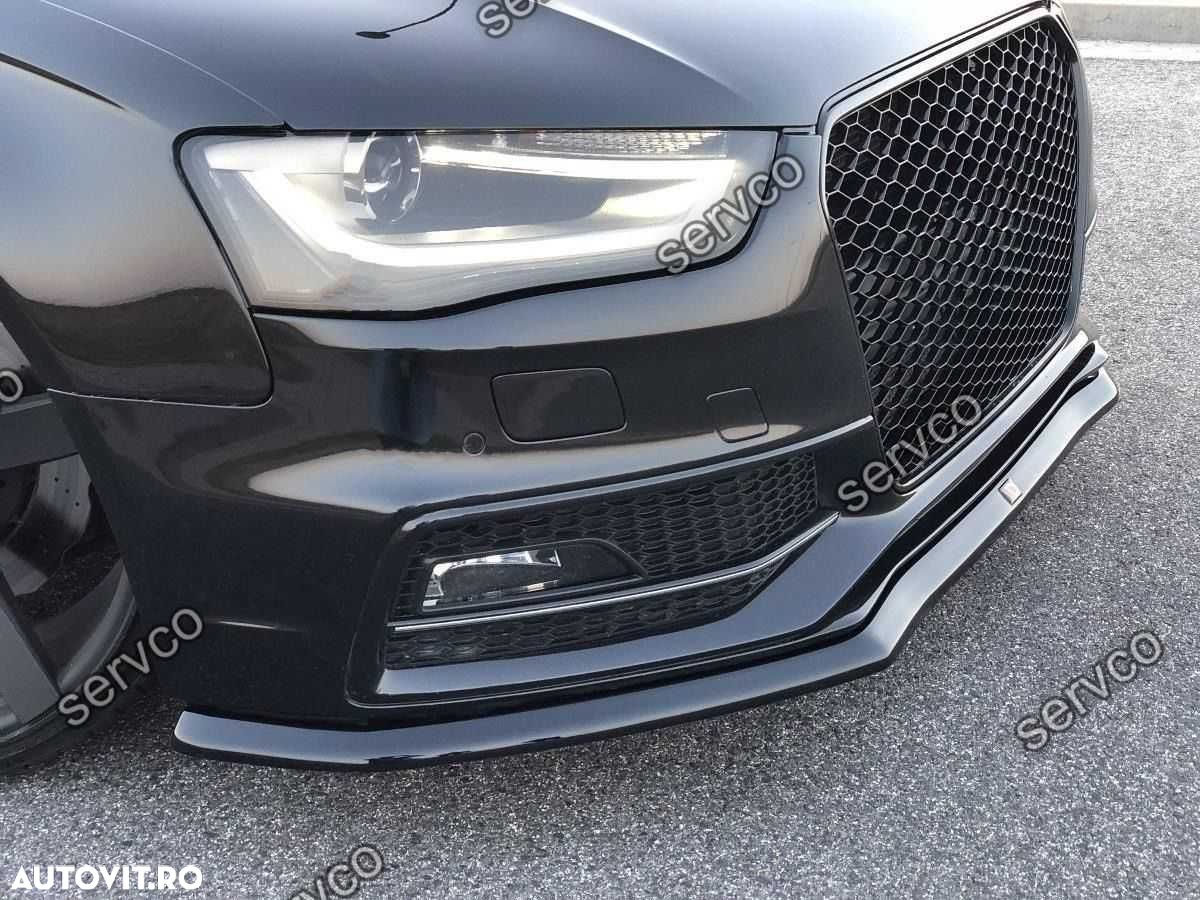 Prelungire bara fata Audi A4 SLINE S4 B8 2012-2016 v6 - Maxton Design - 3