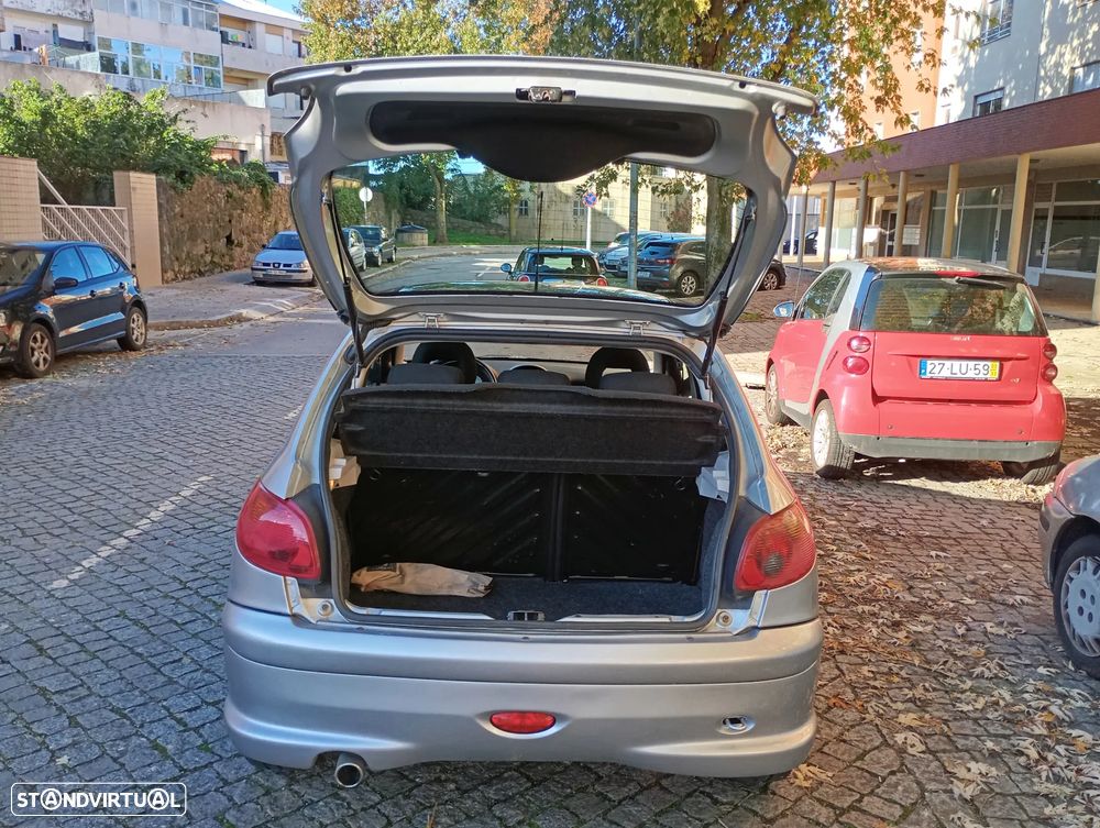 Peugeot 206 1.1 Black & Silver - 7