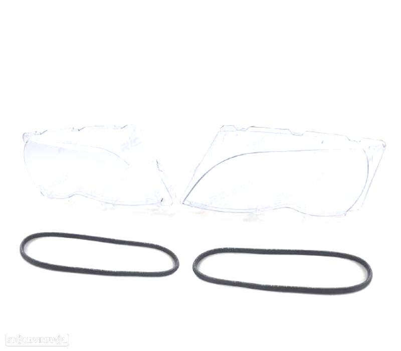 VIDROS FARÓIS FRONTAL PARA BMW E46 BERLINA TOURING 01-05 - 2