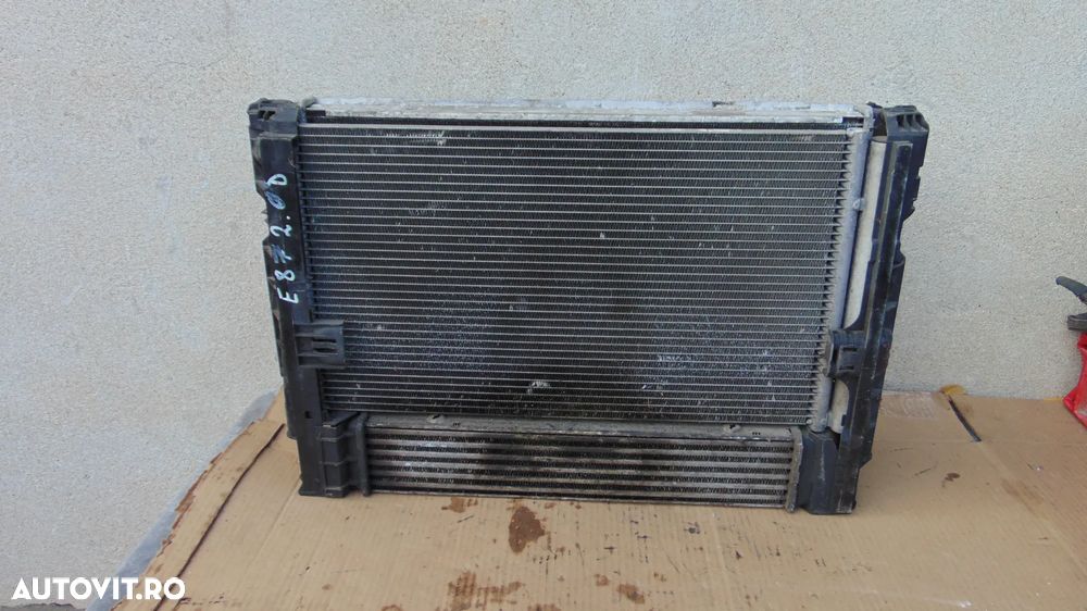 Radiatoare apa,clima,intercooler BMW Seria 1 E87/E81/E90/E91/E93 2.0 Diesel an 2007 cod 781025801 - 1