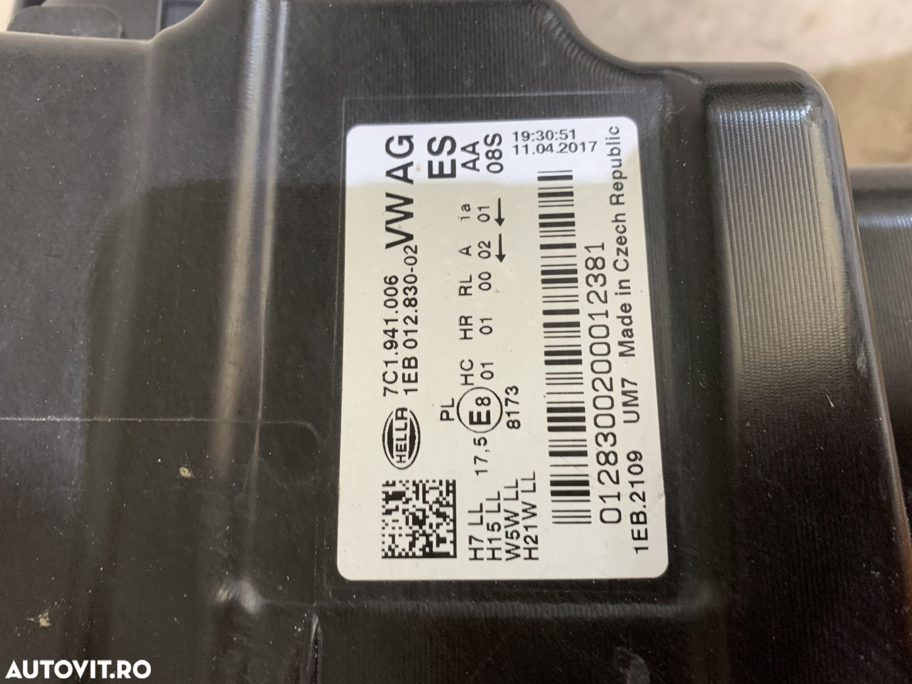 Far dreapta VW Crafter, MAN TGE, 2018, 2019, 2020, 2021, 2022, 2023, cod origine OE 7C1941006 - 4