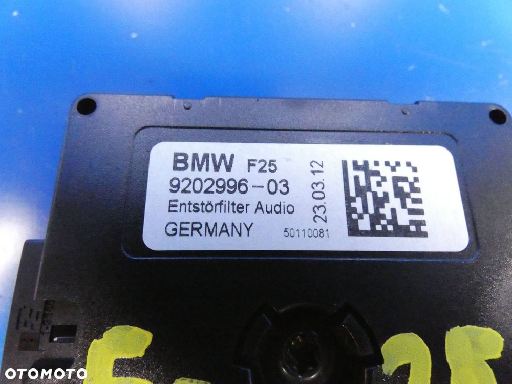 BMW X3 F25 X4 F26 MODUŁ WZMACNIACZ ANTENY RADIA - 2