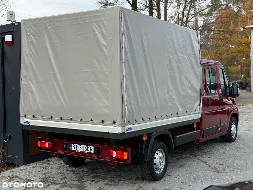 Peugeot Boxer 2.2 HDI / 123.900KM 2020R / Doka Brygadówka Podwójna Kabina 7-osobowa / Bezwypadkowa - 7