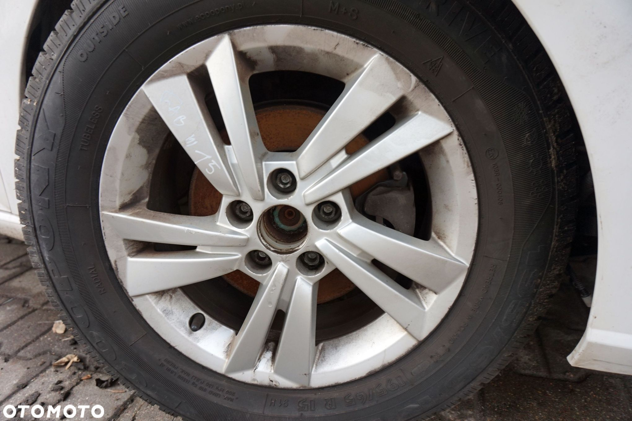 KOŁO FELGA ALUFELGA FABIA III NJ5 LIFT 15 5X100 ET38 6V0601025M  15 5X100 ET38 6V0601025M SKODA - 2