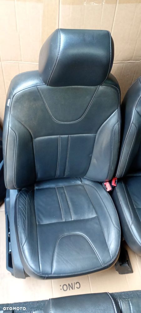 Fotele kanapa boczki komplet skóra Ford Kuga II MK2 - 3