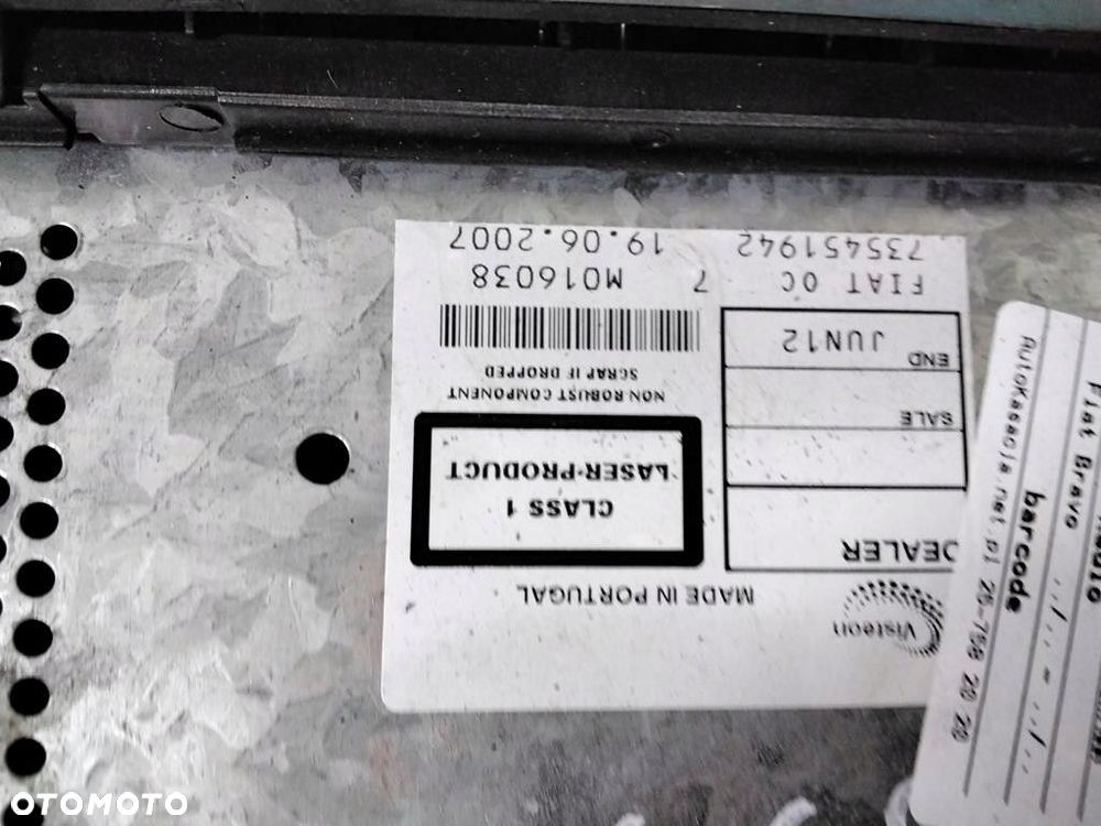 radio fiat oe 735451942 - 3