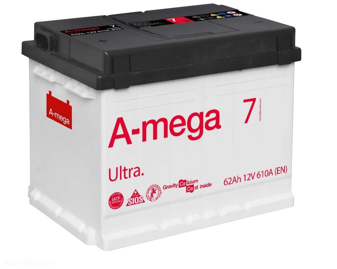 AKUMULATOR   Amega M7 62AH 610A P+ Radom wysyłka free - 1