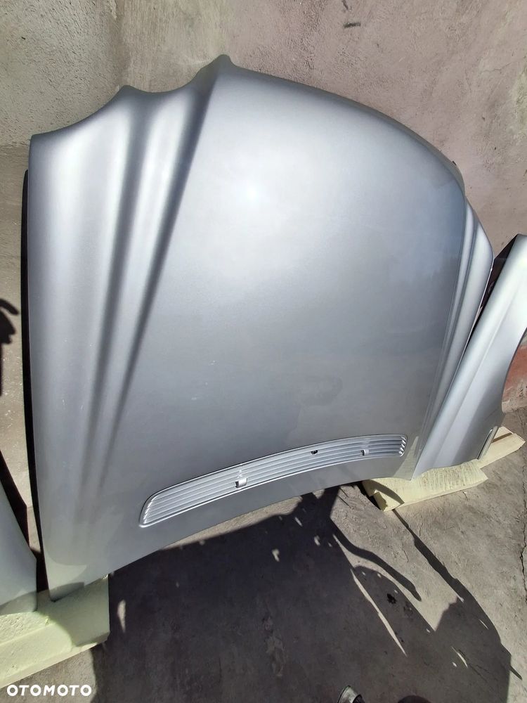 Mercedes W209 CLK maska zderzak błotniki lampy wzmocnienie przód 744 - 16