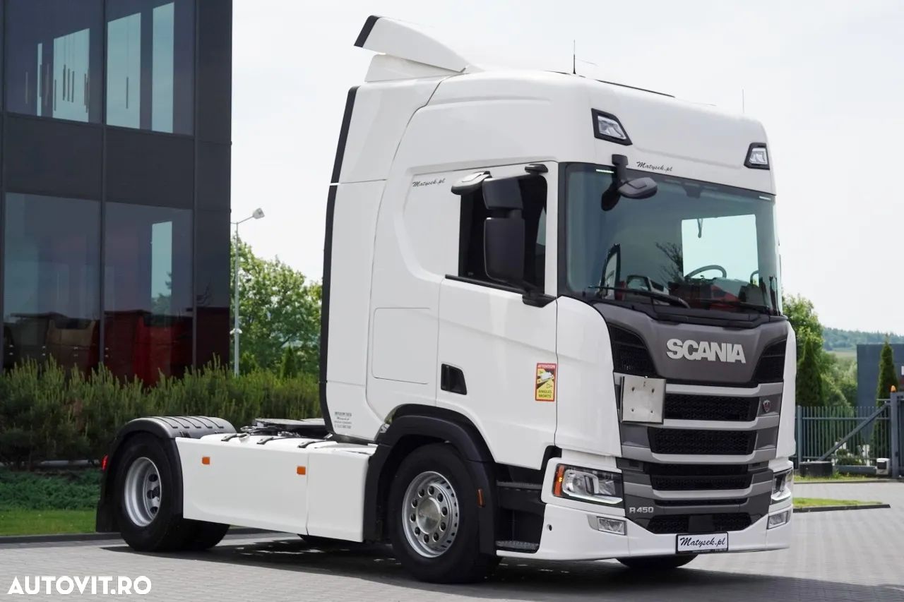 Scania R 450  / RETARDER / FULL AIRMATIC / ANVELOPE 100% / CONTRACT DE REPARARE POST-SERVICE - 1
