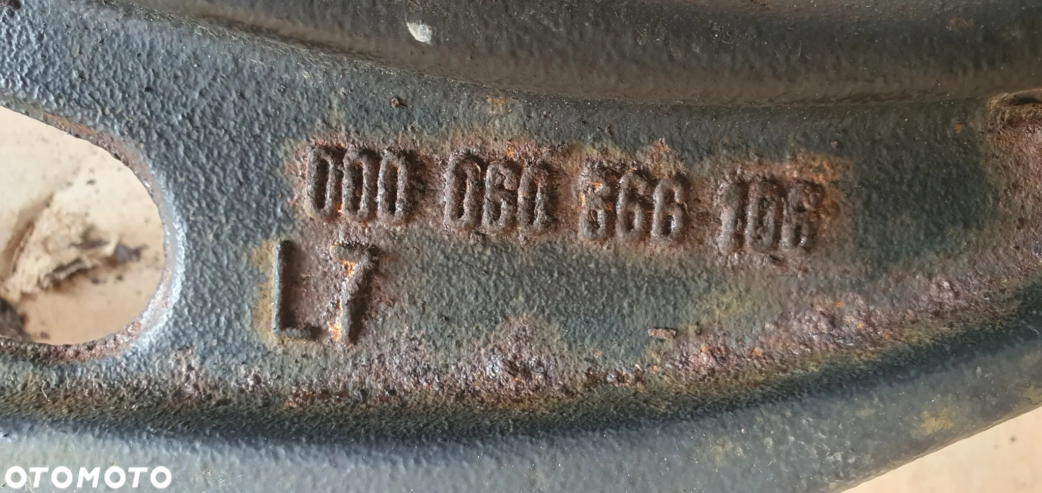 Wahacz lewy przód przedni Mercedes ML W164 000060366106 - 7