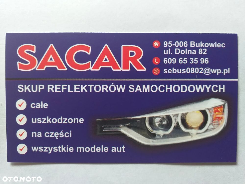 FORD TRANSIT CUSTOM LIFT BI-XENON HID PRAWA LAMPA JK21-13D152-BJ ŁADNA - 8