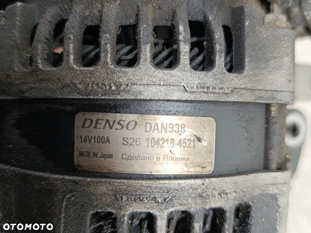 ALTERNATOR TOYOTA COROLLA VERSO II DAN938 104210-4521  DENSO 2.2 D-4D - 4