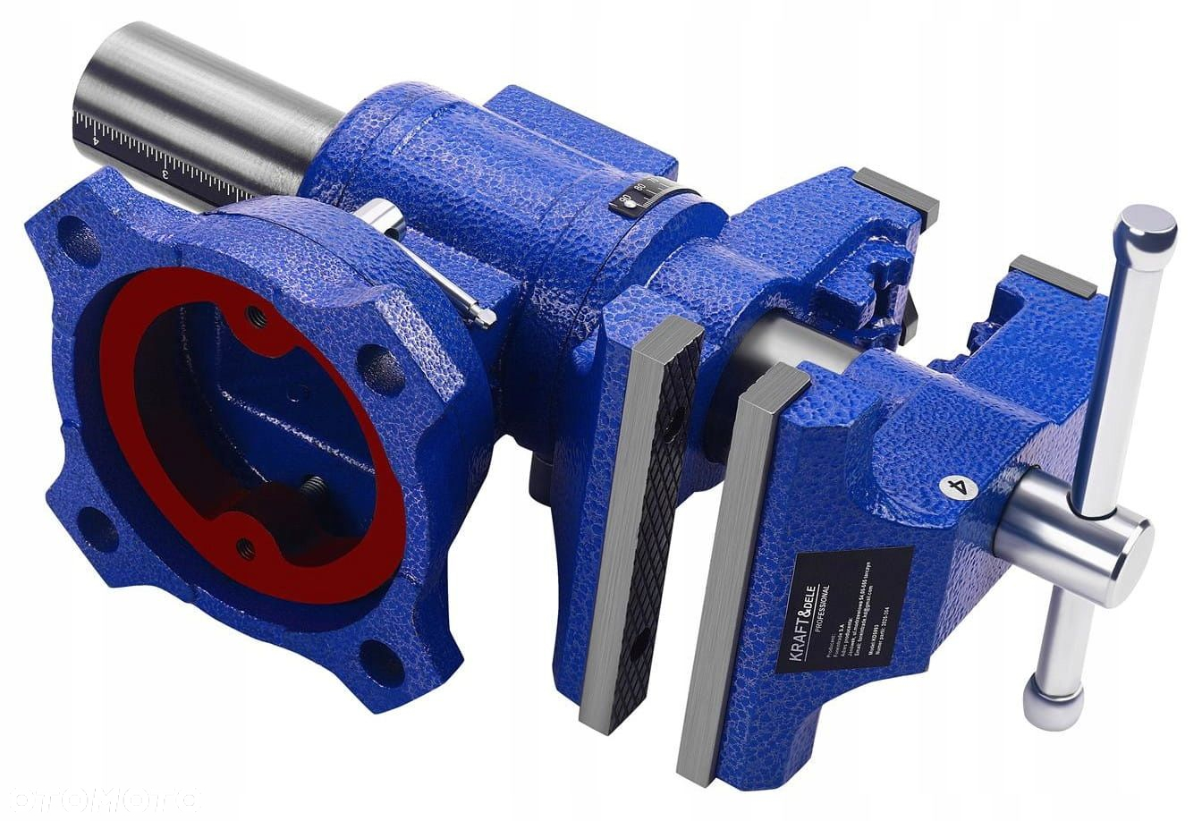 IMADŁO WIELOFUNKCYJNE WARSZTATOWE ŚLUSARSKIE 125mm 5" OBROTOWE 360 KOWADŁO - 6