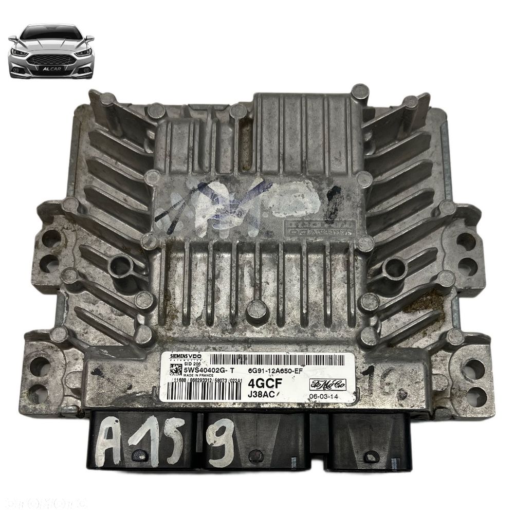 STEROWNIK SILNIKA 1.8 TDCI EURO 4 FORD S-MAX MK1 6G91-12A650-EF - 1