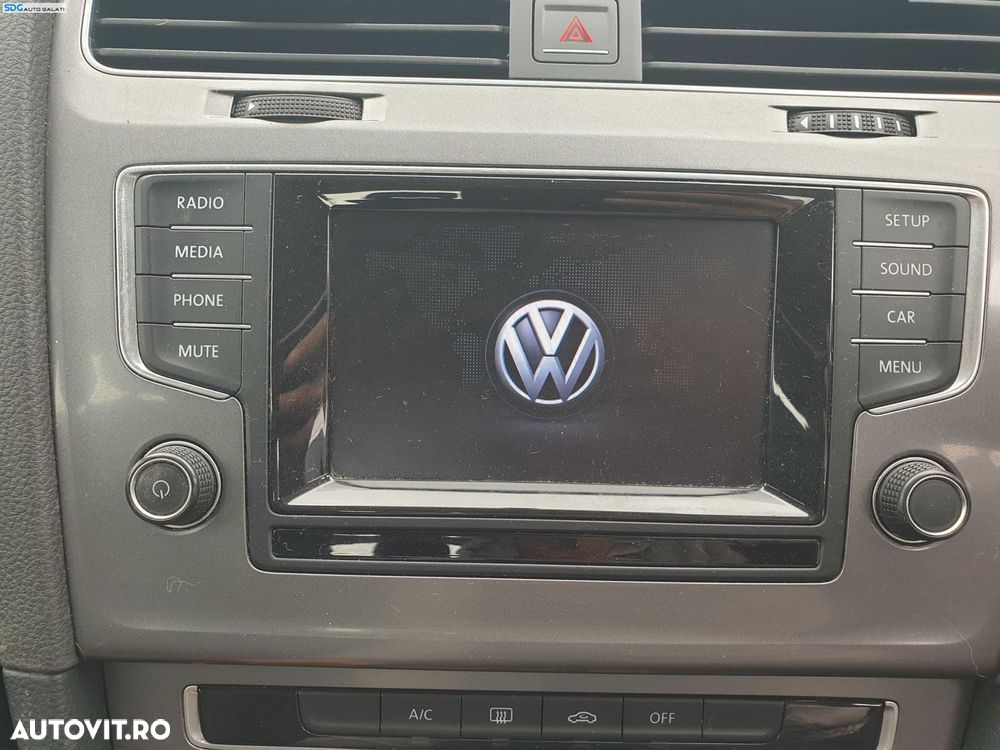 Display Ecran Tactil Touchscreen Radio CD Player Navigatie GPS Volkswagen Golf 7 2013 - 2017 [K5299] - 1